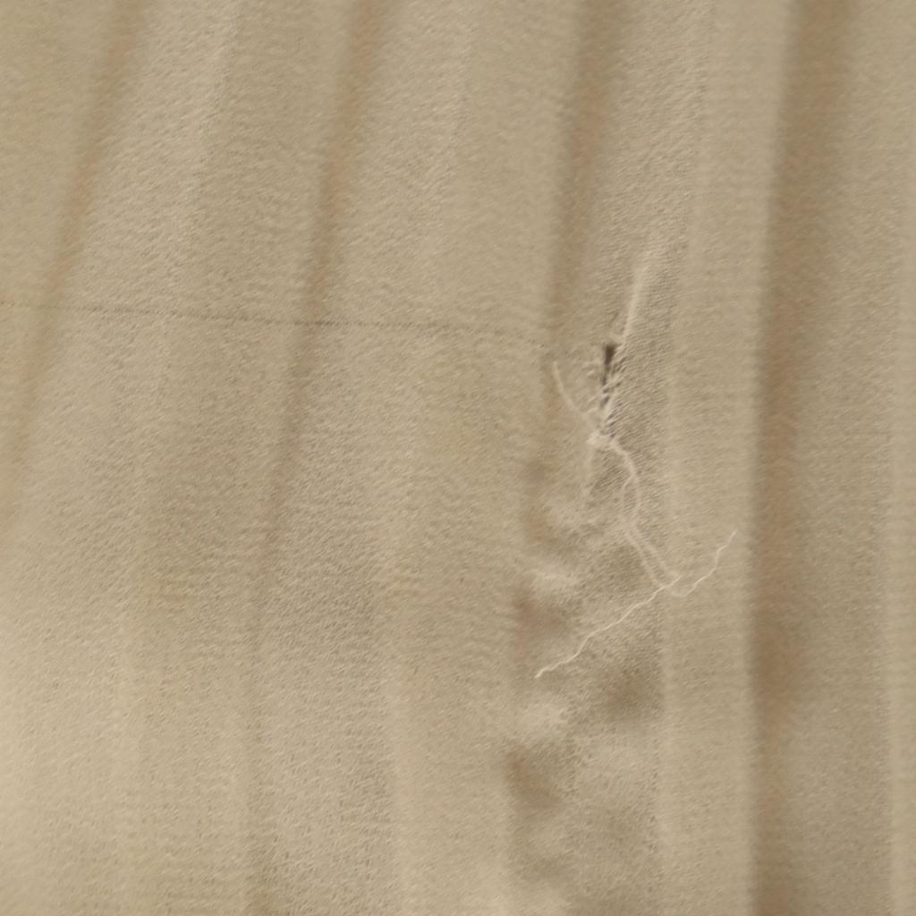 CLANE Floral pattern switching Short sleeve Pleated Long dress 1 beige Women Used