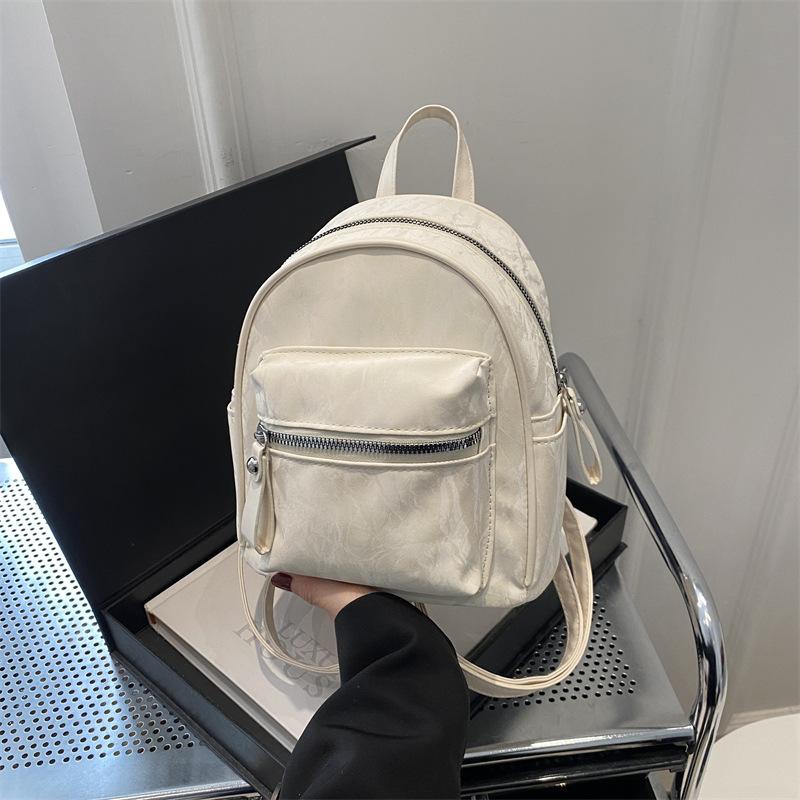 College students class book bag women 2025 new mini small backpack versatile commuting travel backpack