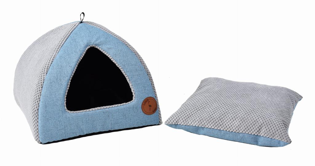Bella Blue Doghouse 50cm x 50cm