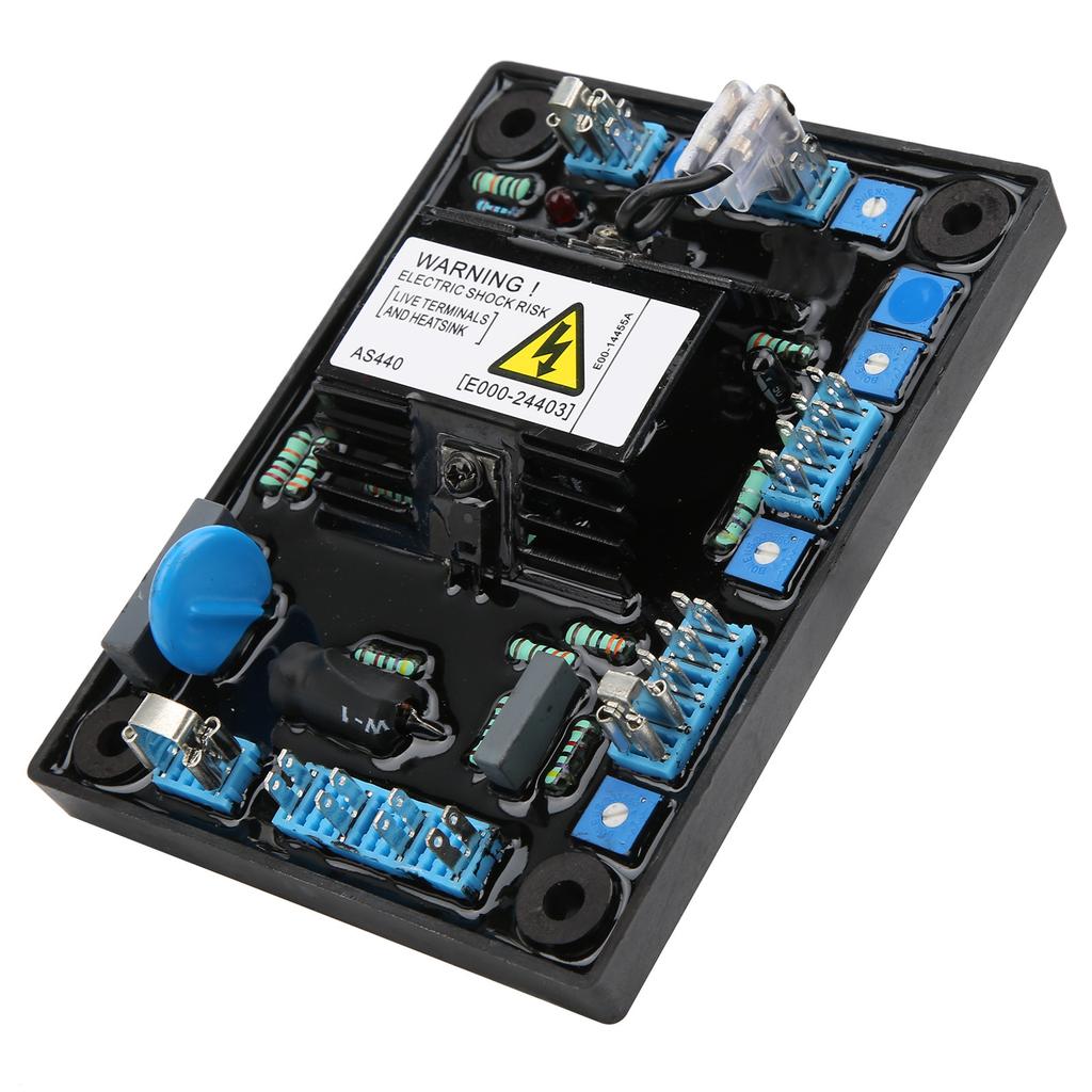 Generator Automatic Voltage Regulator Board Brushless Excitation AVR Module Stabilizer AS440