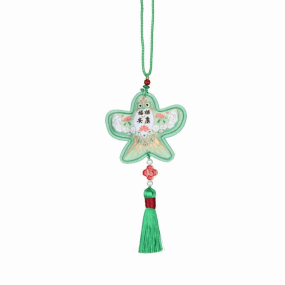 Chinese Style Kite Sachet Sachet Pedant Brocade Hanging Sachet Pendant  Hanging Decoration зелёный