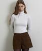 Edeuwodeubeollun Brushed Fleece Turtleneck Long Sleeve T-Shirt_6 Colors