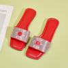 Fashion 2025 New Ladies Shoes Best Seller Women's Slippers Fashion Crystal Daily Slippers Women Summer Open Toe Plus Size Flat Slippers