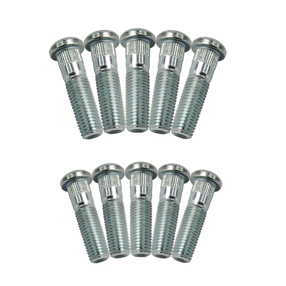 

48mm knurl 12.3mm m12x1.5 lug Studs for Hyundai Sonata Elantra Tucson Santa Fe Accent Genesis Azera Kia Forte Optima Sportage M12x1.5