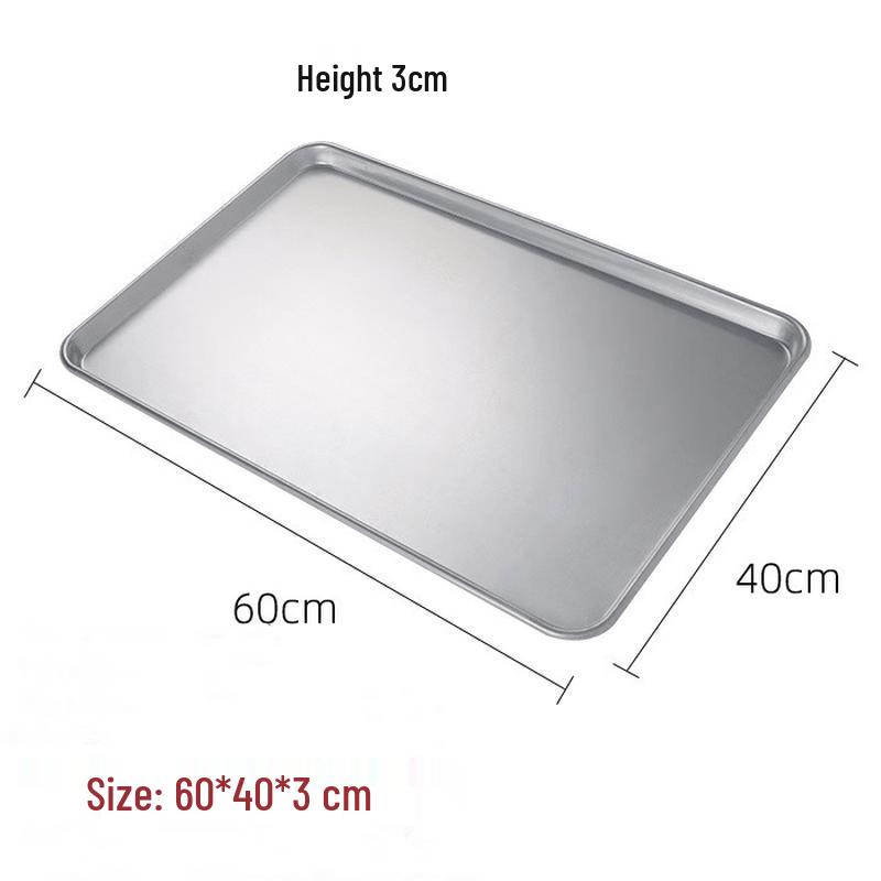 Qiewei Commercial Non-stick Rectangular Baking Tray