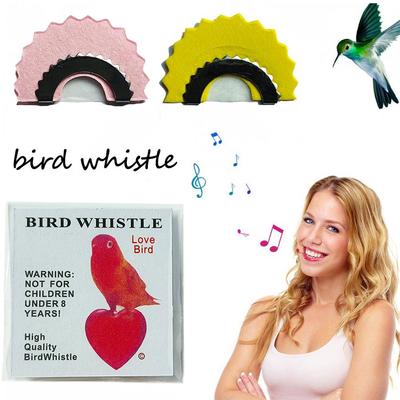 Bird Whistle Ventriloquism Tools Magic Fun Bird Caller Tongue Whistle Magic Tweeting Noisemaker Toys Tricks Stunts Props