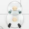 1/2SETS Lid Rack No Punching Adjustable Retraction New Type Kitchen Household Storage Collection Utensils