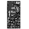 Case For Samsung Galaxy S23 Ultra Nike Air Logo Graffiti Black and White Maniacase