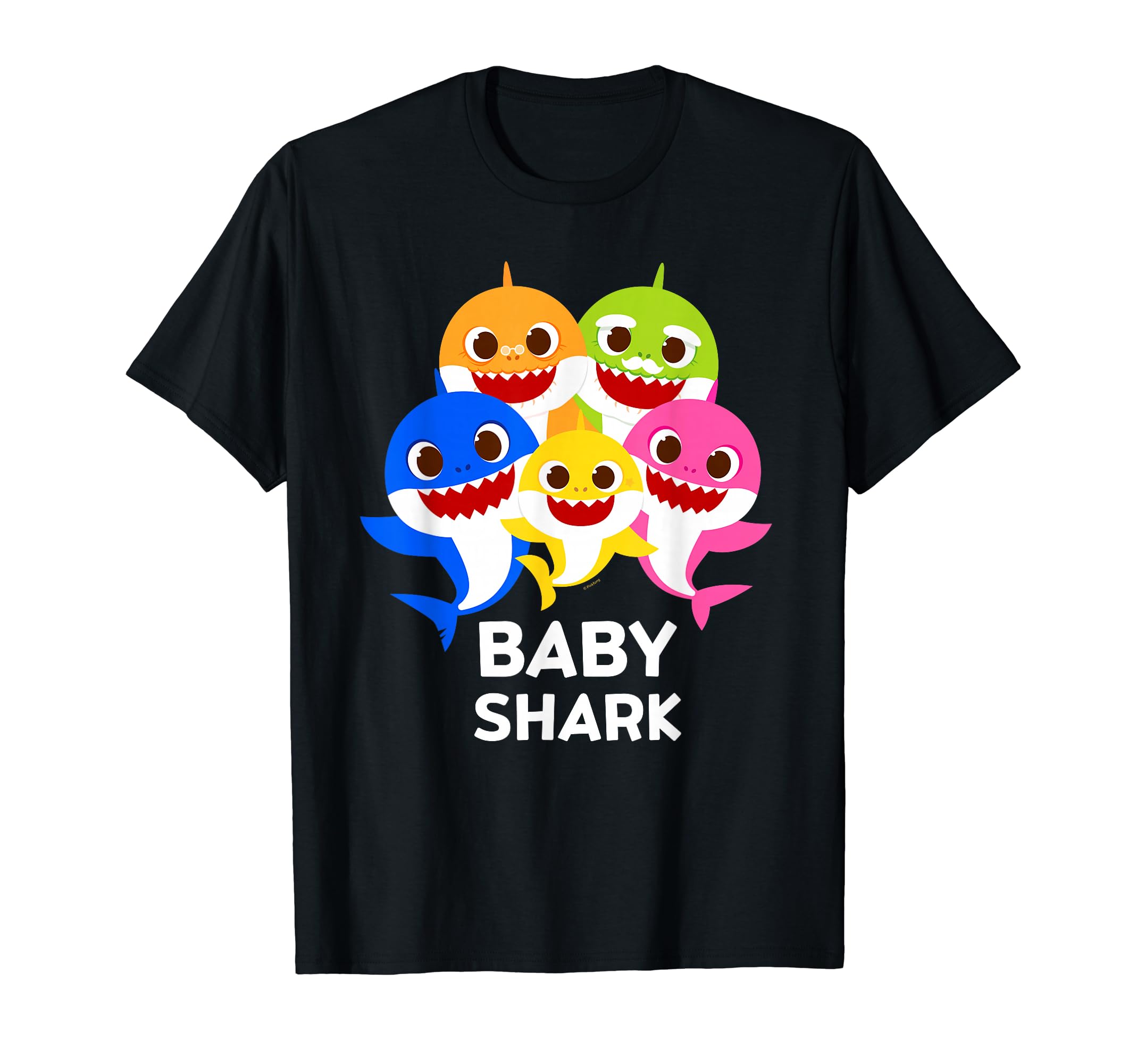 

Baby Shark Family T-Shirt for the Whole Family, Gift for Kids, Men, and Women