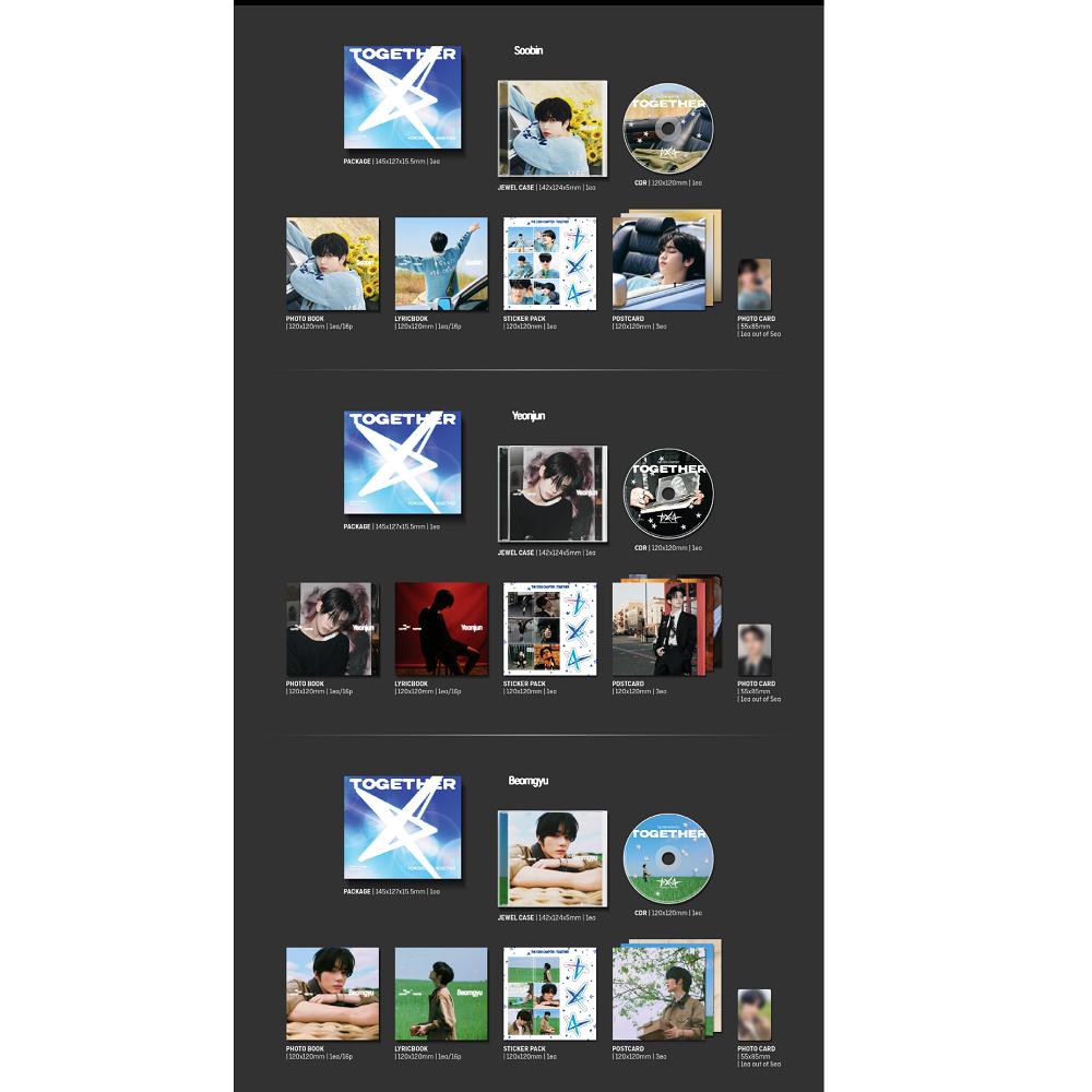 TOMORROW X TOGETHER TXT - Vol.4 THE STAR CHAPTER : TOGETHER [Solo Track Ver.] CD