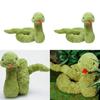 Adorable Stevie Snake Plush Toy Soft Green Comforting Cuddle Buddy