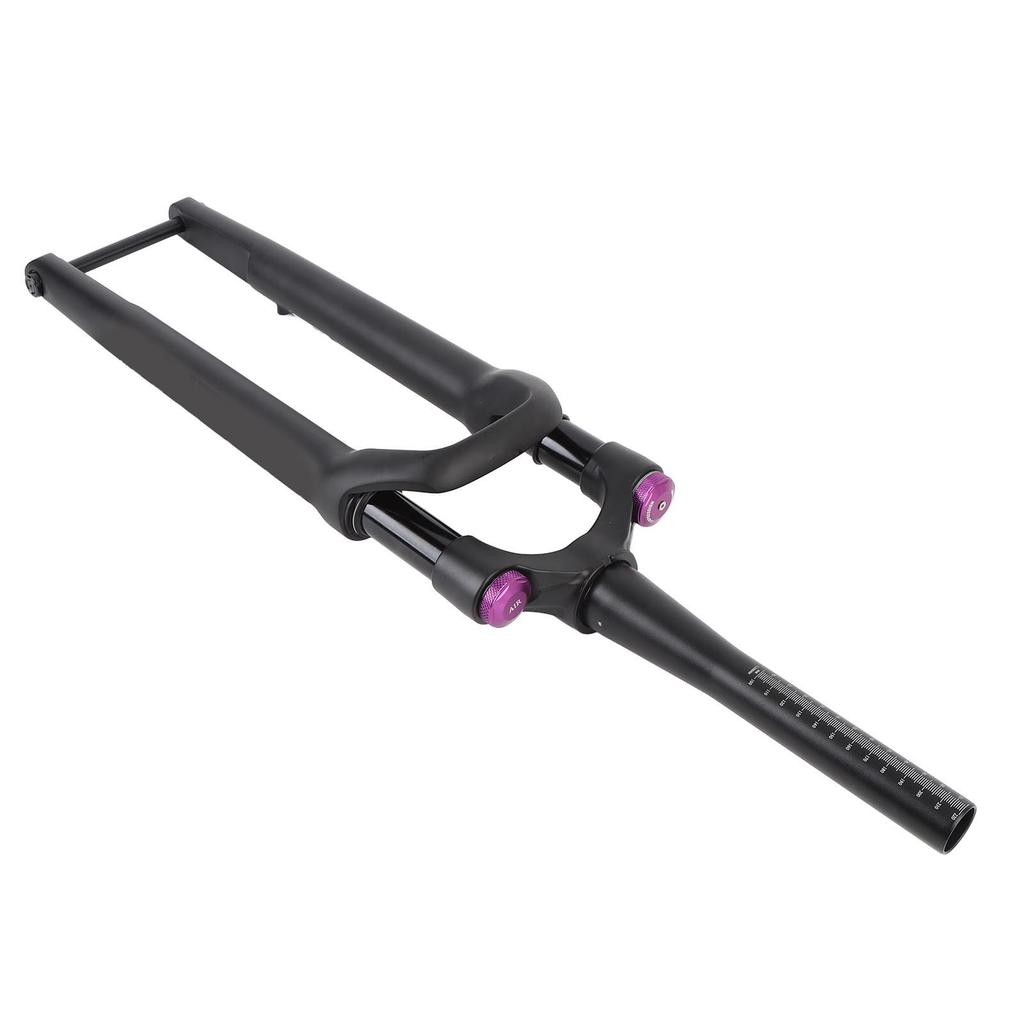 Bike Front Suspension Fork Aluminum Alloy 12x100MM Through Axle Manual Lockout Shock Absorber Air Suspension Fork for