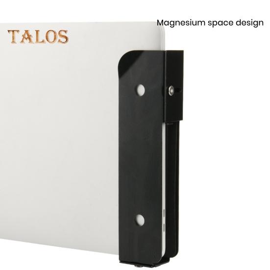 Nástěnný držák na notebook Nastavitelný design Pevná kovová konstrukce Snadná instalace Stojan na ukládání tabletu a notebooku