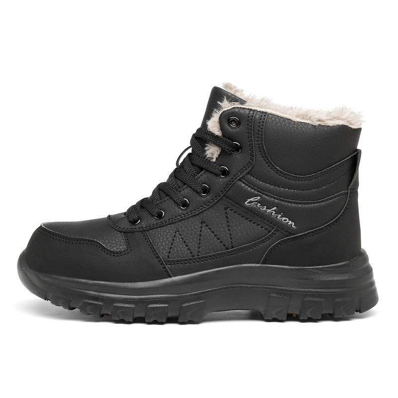 New high-top wear-resistant outdoor Martin boots hiking shoes casual large-size couple travel shoes