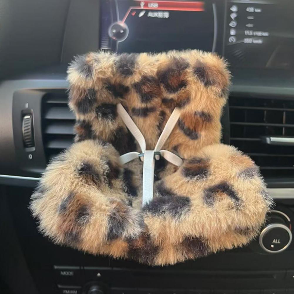 

Подходит для 17 см милой куклы, милого автомобильного сиденья безопасности, украшения для воздуховода автомобиля, украшения для салона автомобиля леопардовый