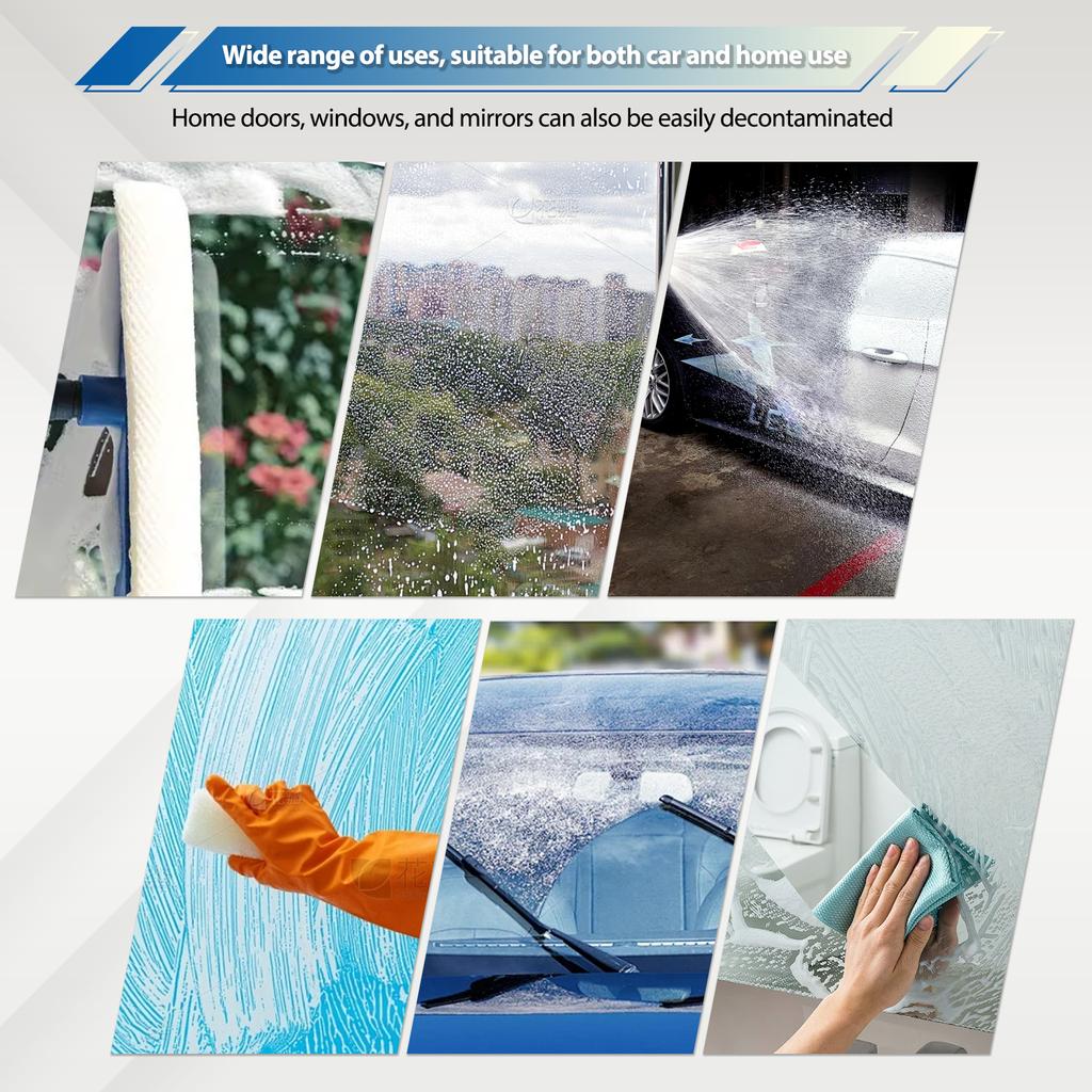 10PCS (1PC=4L) Car Window Windshield Wiper Glass Washer Auto Solid Cleaning Tablets Car Windscreen Glass Cleaner Car Accessories