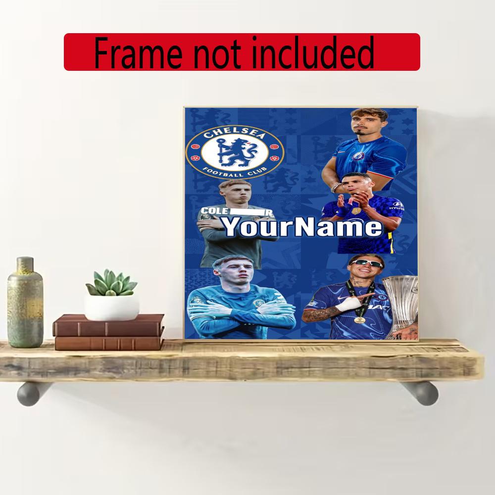 Chelsea Fc Personalized Name Diamond Paintings Mosaic Wall Round Diamond Art Painting Kits Embroidery Crystal Accessories Frameless
