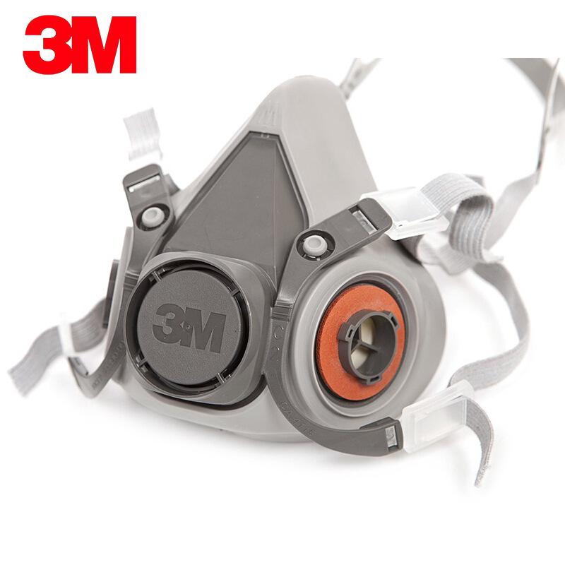 3M 6200 Polomaska s filtrem řady 6000 pro formaldehyd, prach, renovace a malování.