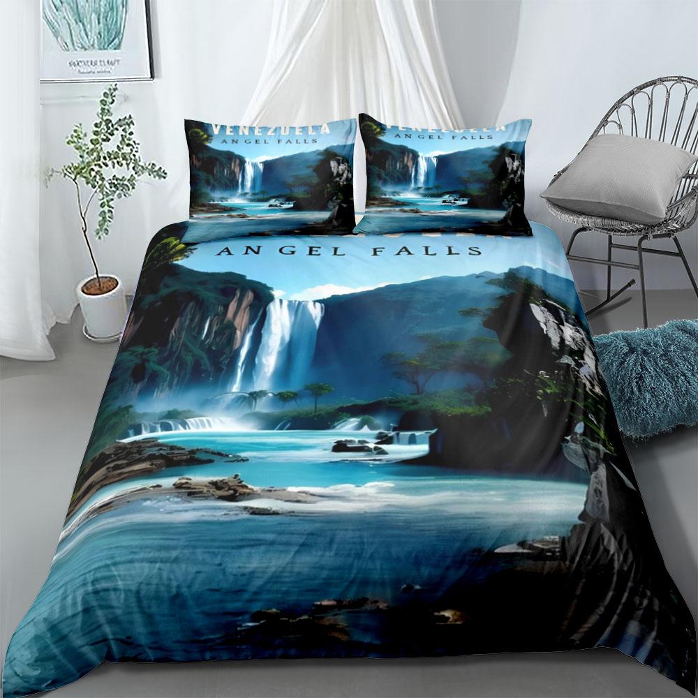 Amazing Tree Pink of Eiffel Tower Duvet Cover Set UK Single Double Queen US Twin Full King Size pkm Bed Linen Set