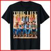 Thug Life Trump Vance Kennedy Elon Black Cotton T-Shirt Unisex T-Shirt