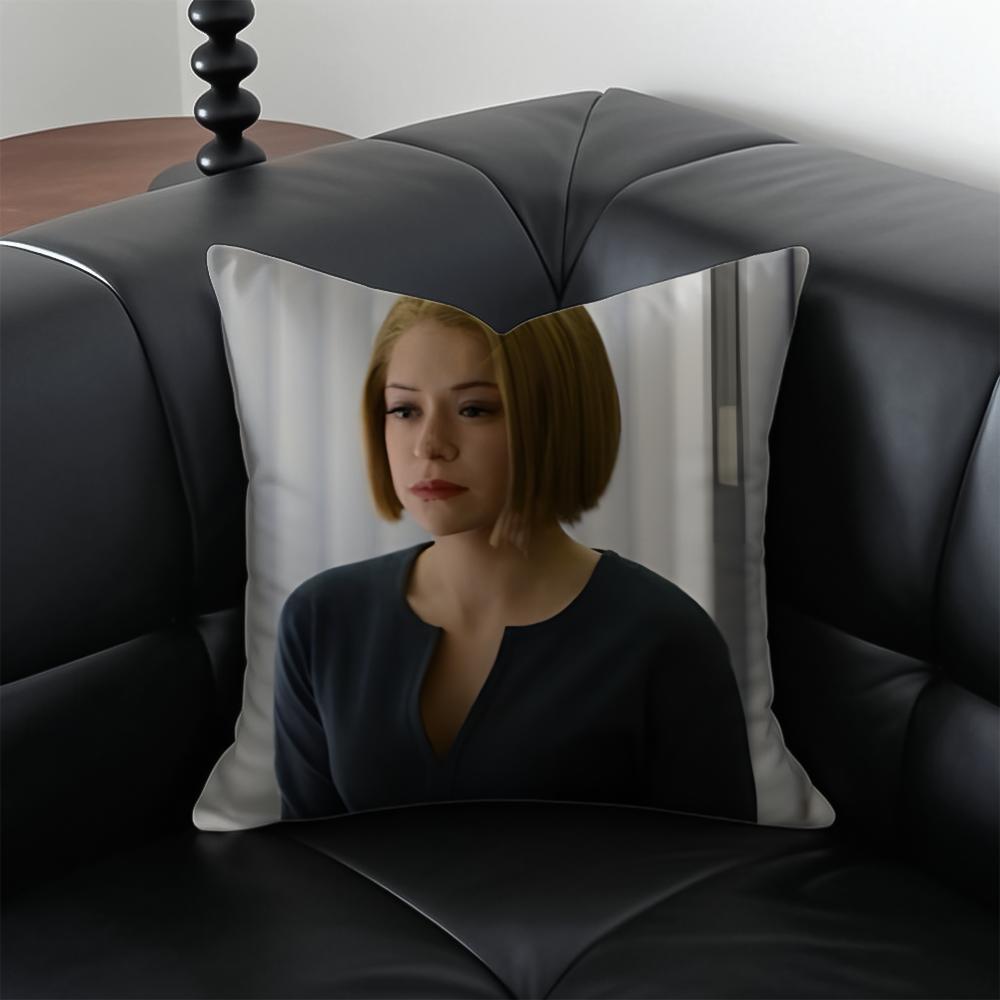 Orphan Black Character RRachel Duncan Cushion Cover Pillow Case Antidustmite Invisible Zipper Silky Plush Cushion