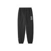 Sports Alliance Series Comfortable Soft Lace-Up Knitted Casual Pants Women Bottoms Carbon-Black L424W200-0018
