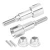 RC Metal Rear Wheel Shafts Adapter Drive Axle Cup for 1/16 16889A 16889 S1601 S1602 RC Car