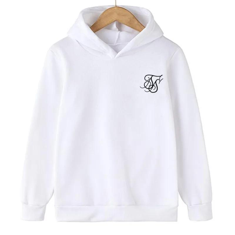 Children's hooded sweatshirts, fleece pullovers for spring and autumn, fashionable hooded tops for boys and girls, sportswear