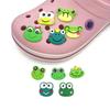 10-Piece Cartoon Frog Croc Charms Set for Fun DIY Sandal and Slipper Decor