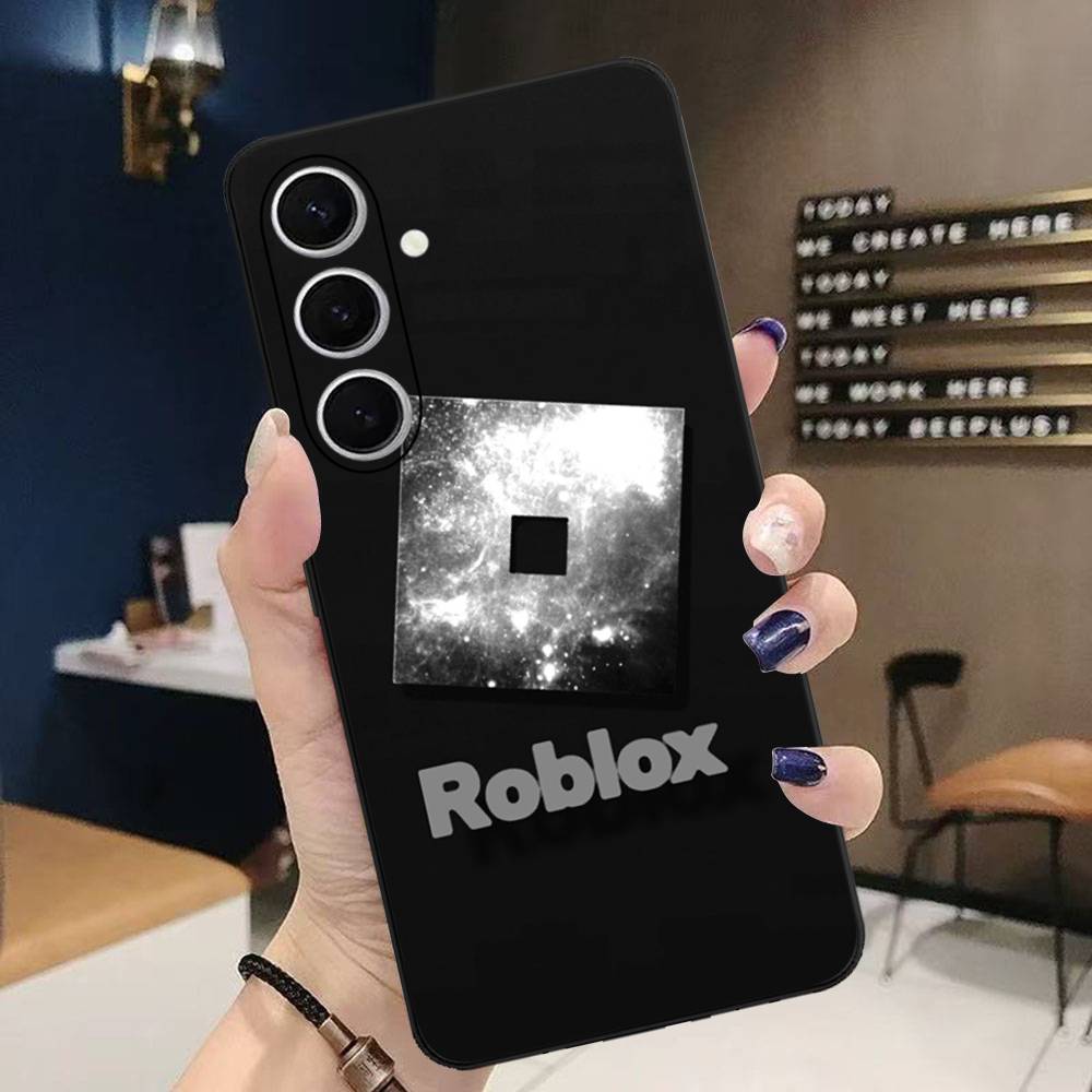 

Классическая игра R-R-RobloxeS Чехол для телефона Samsung S 20 21 22 23 Lite Plus Ultra Прозрачный чехол для мобильного телефона Funda Samsung S30 5G