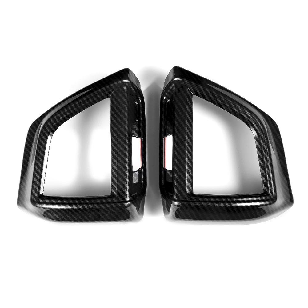 2pcs Car Interior Front Air Vent Outlet Cover Trim Frame Fit for Subaru Forester SK 2019