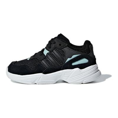 Originals Yung-96 El Comfortable Breathable Non-Slip Durable Low-Top Walking Shoes Baby Sneaker Black F34286