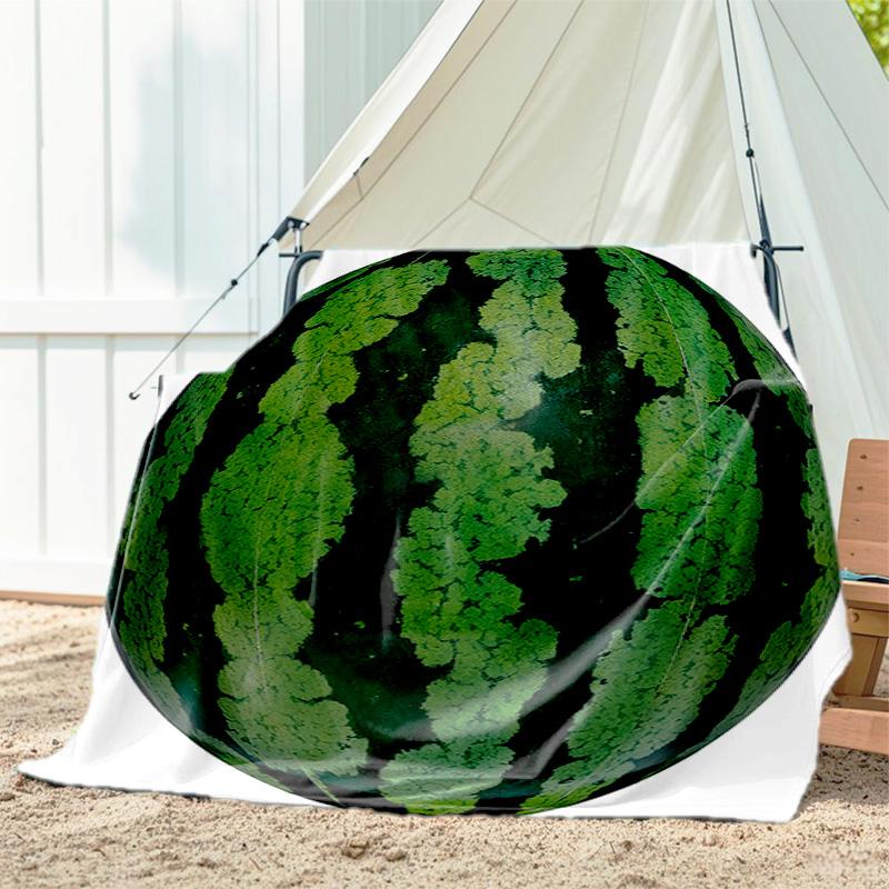1pc Cookies, Watermelon, Onion Pattern Blanket, All Season Lightweight Home Office Outdoor Nap Multifunctional Blanket