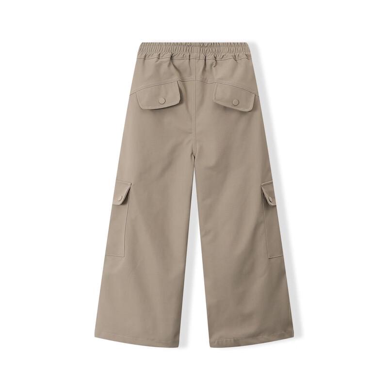 MENGTEJIAO Kids' Loose Fit Cargo Pants