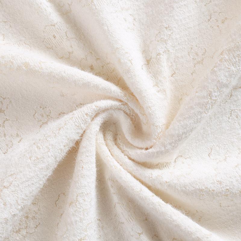 Women's Autumn and Winter Half High Neck Bottom Lace Top