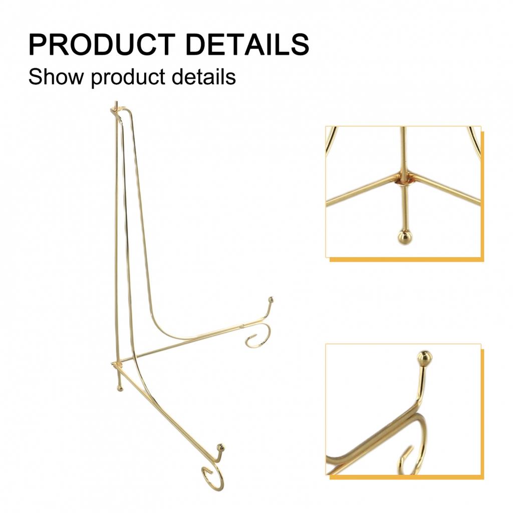 APPLICATION Plate Stands Display Stand Iron Easel EASY TO USE