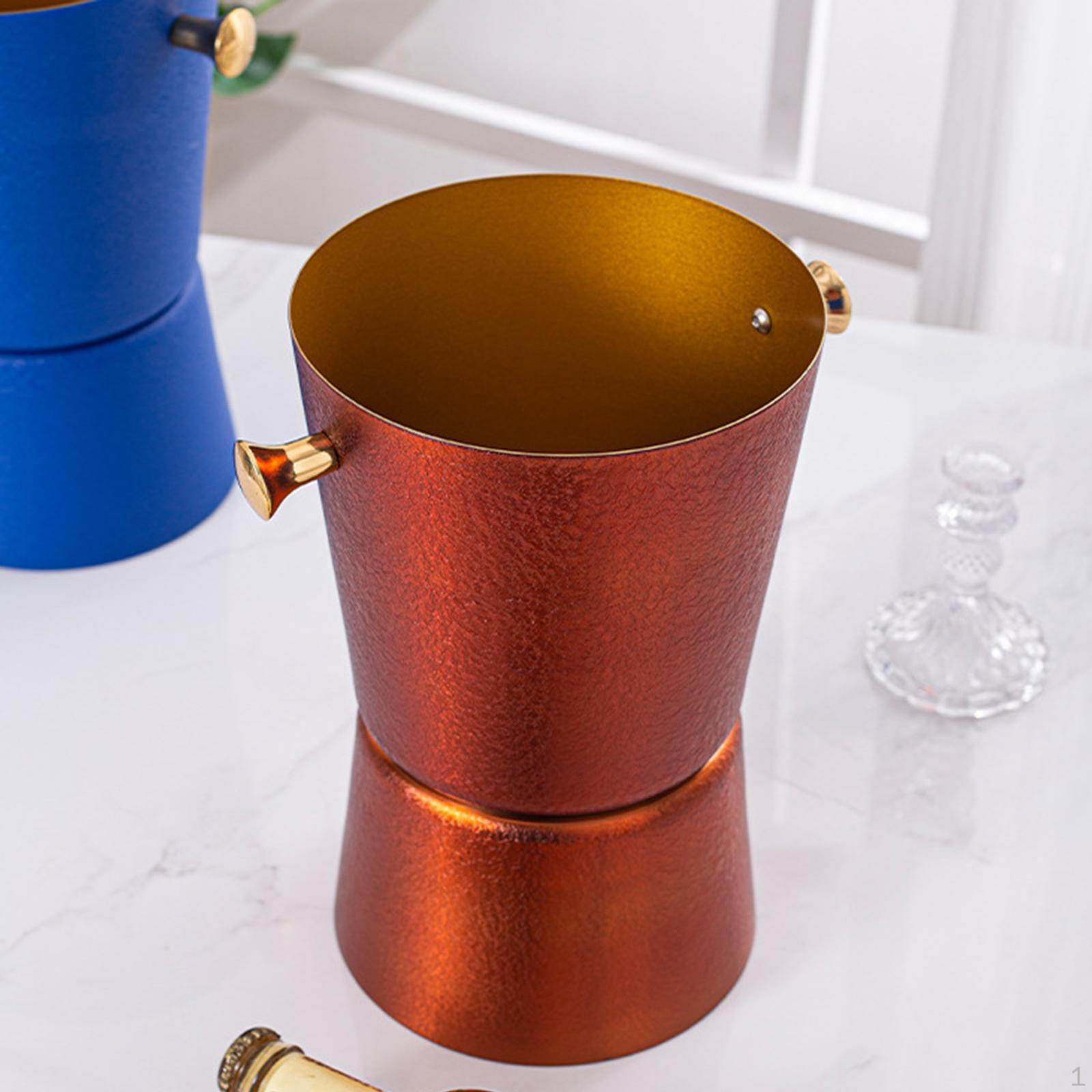 

Ведро для льда, ванна для напитков, чаша для шампанского, охладитель вина для активного отдыха Red Gold