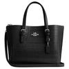 Mollie Tote Leather Tote Bag Women Tote Black CW017-SVBK