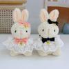 Cute Lolita Lift Ears Bunny Doll Catcher Doll Bunny Plush Toy Girl In Skirt