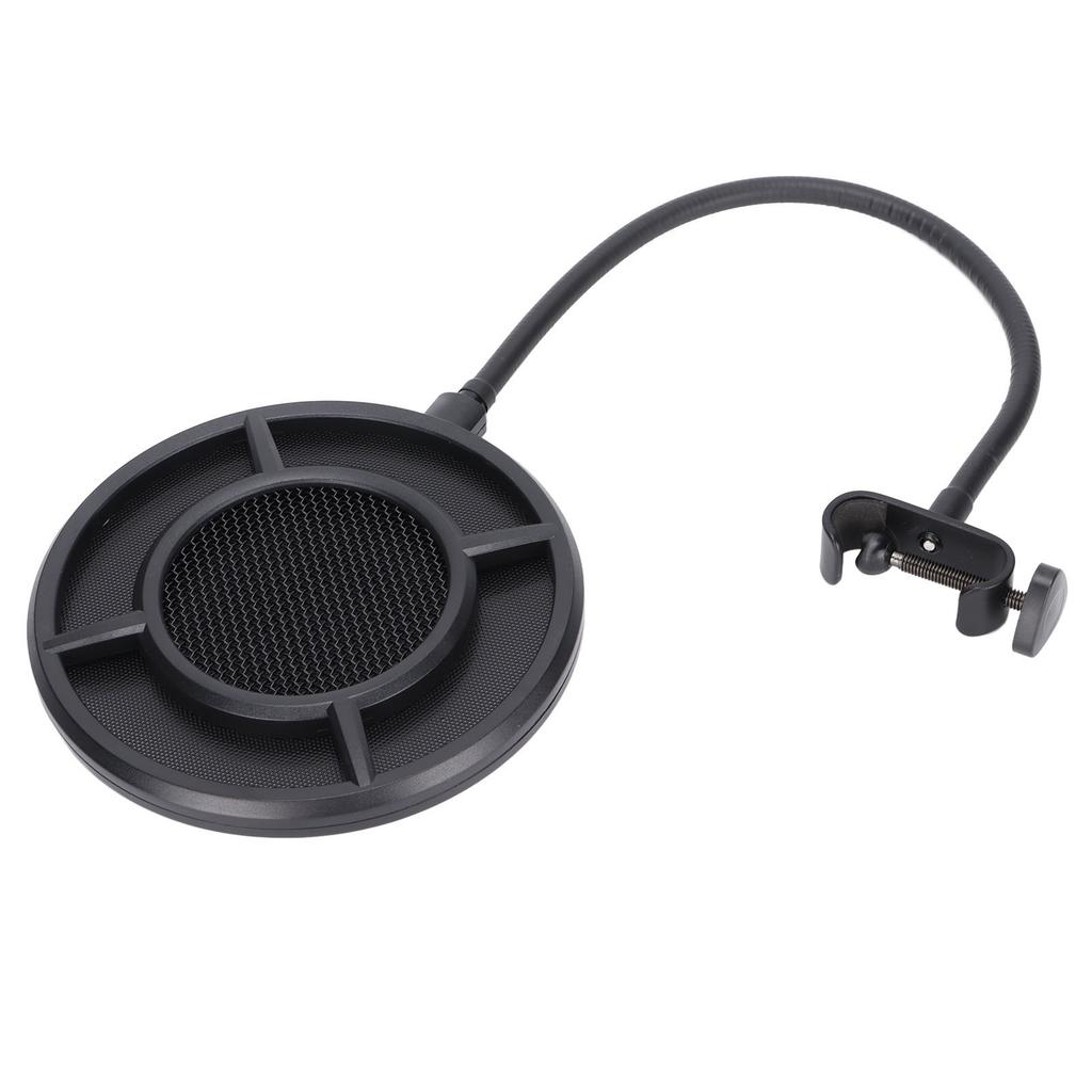 Microphone Filter Double Layer Metal Mesh 360 Degrees  Rotation Compact MiC Accessories for Recording Enthusiasts