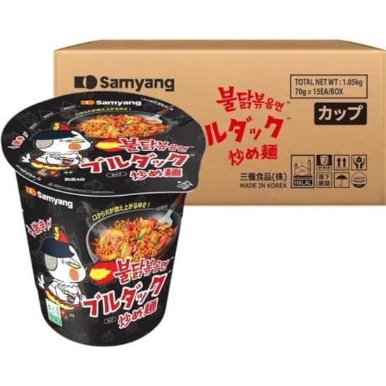 SAMYANG Buldak Stir-Fried Noodle Cup (Case 15)