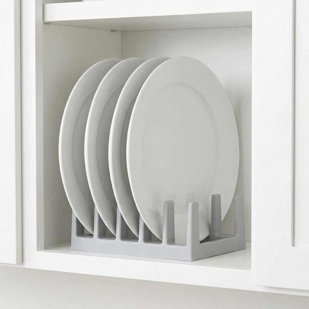 Platzsparender Topfdeckelhalter, Abtropflöffelhalter, Küchenorganizer, Geschirrablage, Küchenverwendung