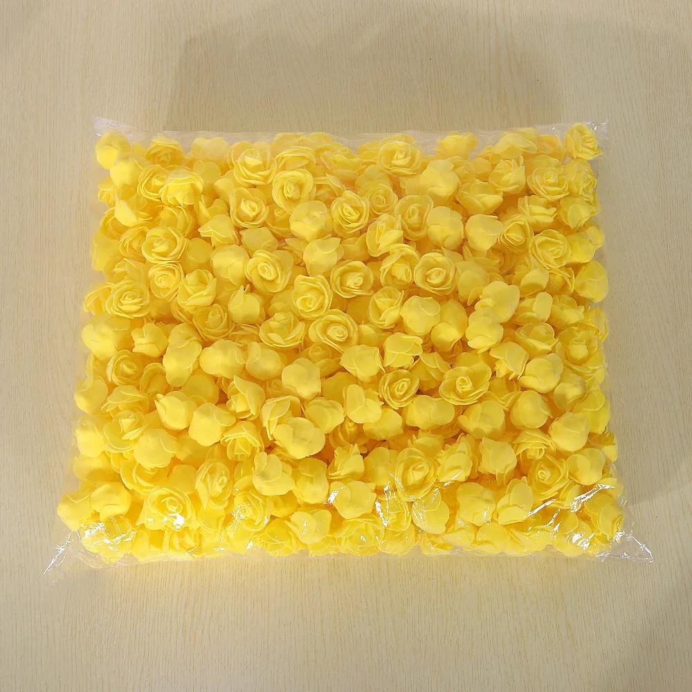 Artificial Foam PE Rose Heads Artificial Roses DIY Valentine's Day Rose Wedding Candy Box Decoration Material