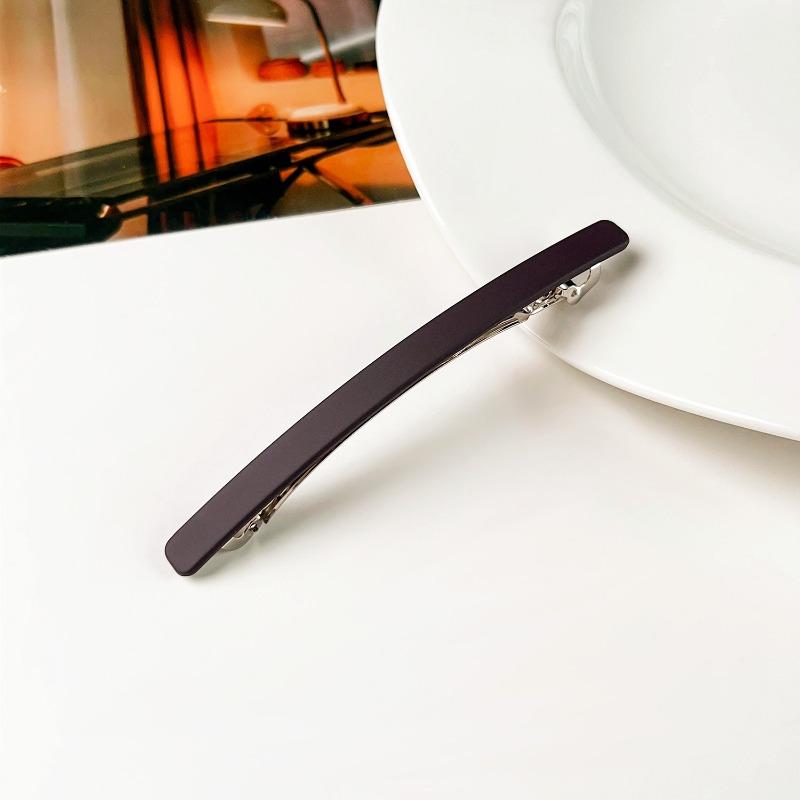 Jednoduchá matná rovná sponka do vlasů Všestranné ofiny Boční sponky do vlasů Vlny Pružinové sponky a Vlasové doplňky