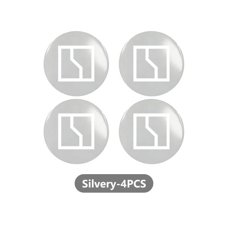 Aluminum Badge Auto Wheel Center Cover Stickers Hub Caps Decals For Zeekr X 001 009 007 7X 2022 2023 2024 EV 2021-2023 Krypton