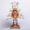 DIY 3D Holzpuzzle Fantastisches Raumschiff Beliebtes Montagemodell Ein Geburtstagsgeschenk für einen Jungen Steampunk Computerraum Dekoration Spielzeug