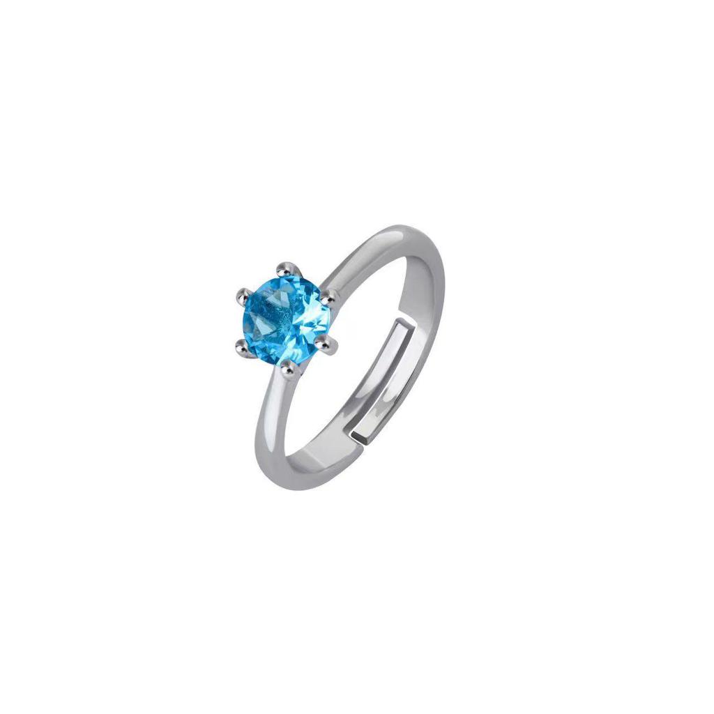 Korean Style Zircon Couple Rings: Elegant, Versatile, Adjustable Crown Design for Men and Women