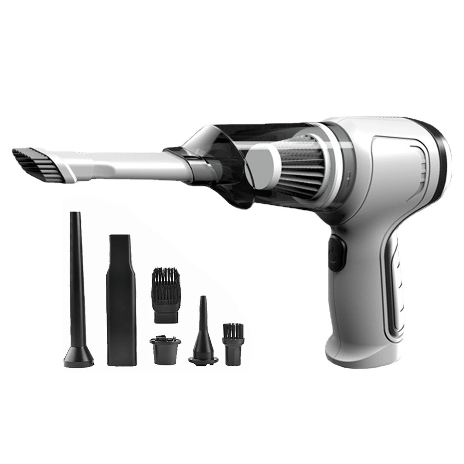 

Car Vacuum Cleaner DC 7.4V 120W Strong Suction Low Noise Portable Pet Hair Vacuum Cleaner for Car Home Office