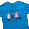 2000er Vintage Weezer Blue Album Geschenk für Fan Blau Alle Größen Unisex T-Shirt AC565