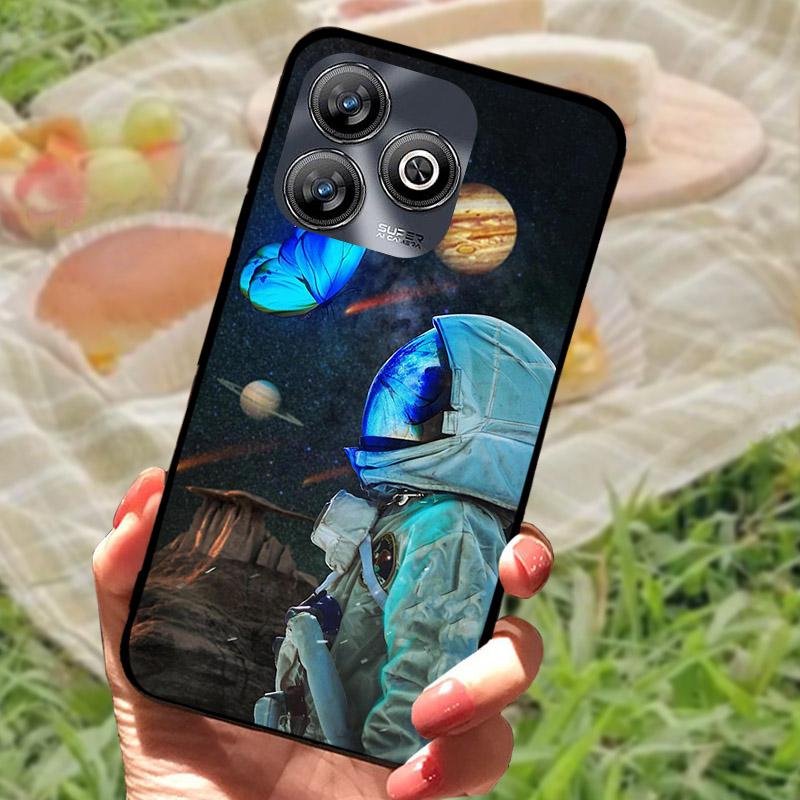 Für ZTE Blade V60 Smart A75 4G Hülle V60Smart Cool Wolf Löwe Silikon Weiches TPU Handyhülle Für ZTE BladeA75 4G Stoßfeste Bumper